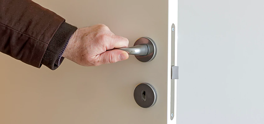 Restroom Locks Privacy Bolt Installation in Roseland, California