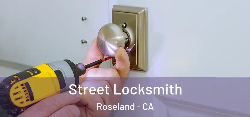  Street Locksmith Roseland - CA
